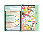 WhiteCoat Clipboard® - Mint Child Life Specialist Edition